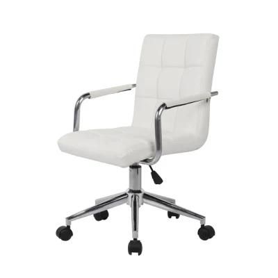 Wholesale White Luxury Comfortable Adjustable Swivel Lift Chairs Directors Leather Office Chair