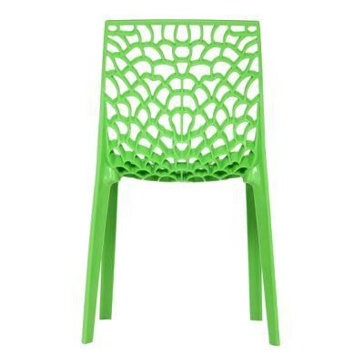 Modern Design China Factory Plastic Mesh Chair Dining Room Plastic Dining Chairs