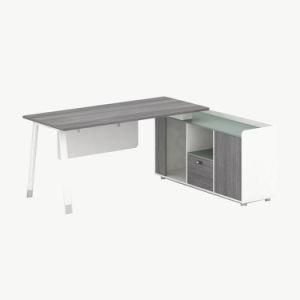 2 - Seats Modern Office Furniture Melamine Executive Office Table Desk