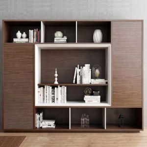 Wooden Furniture File Cabinet Wooden Walnut Square Filing Cabinet
