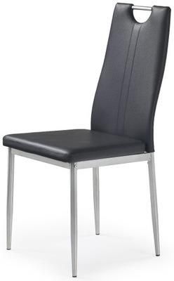 Free Sample Furniture High Back Faux Luxury Black Industrial Leather Dining Chair