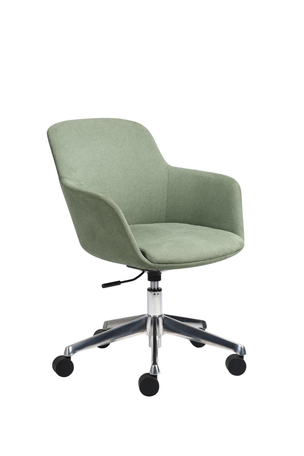 Fabric Executive Manager Boss Conference Leisure Lounge Living Room Seating Swivel Home Office Chair