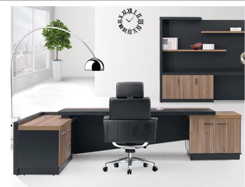 Chinese Living Room Hotel School Wooden Modern Home Office Executive Table