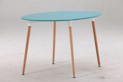 MDF with Painting Dining Table,