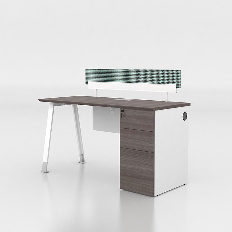 High Quality Modern Single Seat Office Workstation Furniture Computer Office Desk