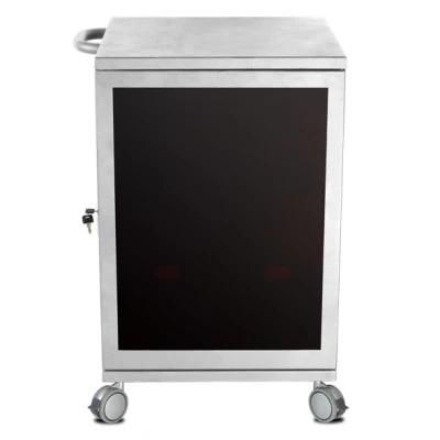 a/V Mobile Media Cart Lockable 3-Shelves Power Rail (MB 004)