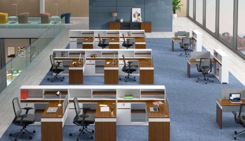 High End Modern Modular Cubicle Office Partition Cubicle Desk for Sale