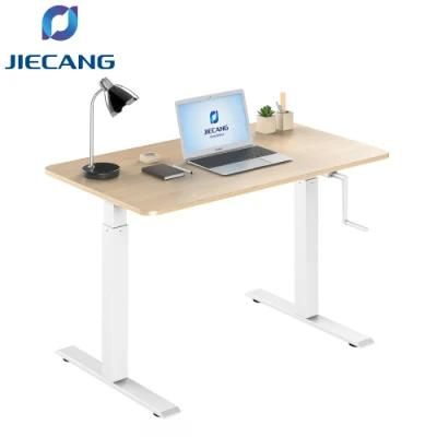 Jiecang Luxury Modern Electric Executive Home Stand up Dual Motor Height Adjustable Standing Desk