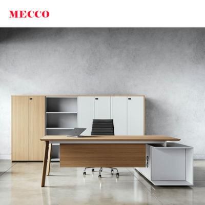 New Arrival Original Itanlian Simple Elegant Design Office Manager Director Furniture Desk Table