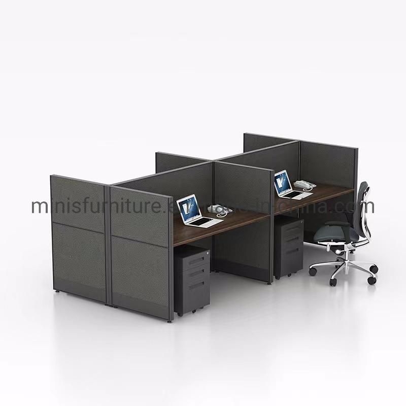 (MN-WS249) Office Partition Staff Workstation Modular Cubicle Desk