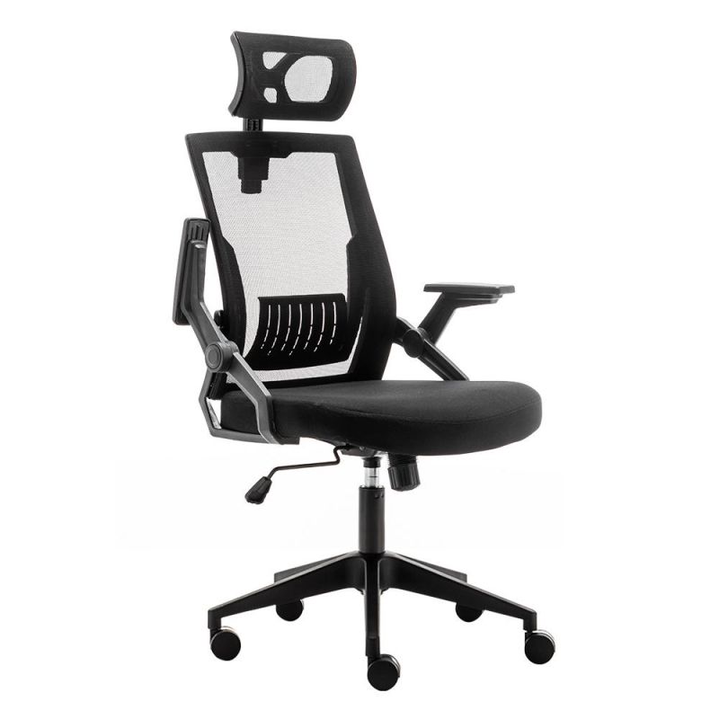 High Back Factory Furniture Modern Ergonomic Swivel Mesh Fabric Home Revolving Recliner Executive Computer Office Chairs