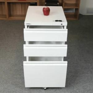 3 Drawer Mobile Pedestal with Anti Duming Caster