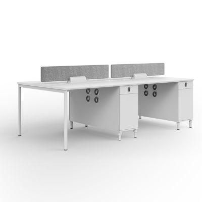 High Quality Modern 4 Person Office Workstations Desk Furniture