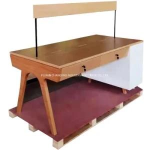 CY088-High Quality Wood Furniture Factory Made Display Desk