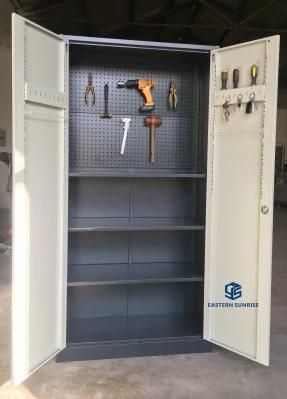 Workshop/Garage Use Metal Tool Storage Door Cabinet