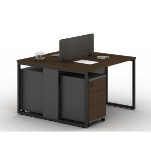 Ergonomic Soundproof Partition Office Workstation Desk with Side Cabinet