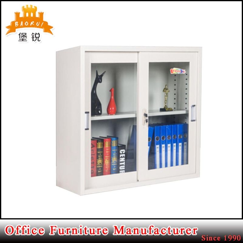 Metal Cupboard Sliding Door Low Tea File Cabinet