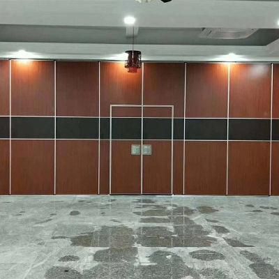 Sound Reflective Materials Sliding Folding Acoustic Partition Wall for Hotel