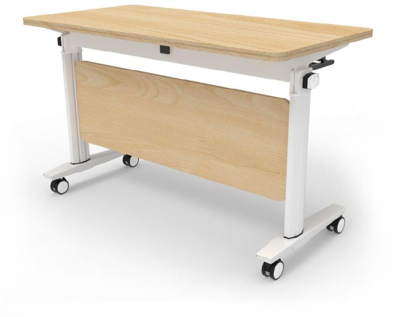Folding Standing Laptop Computer Study Office Training Table Desk