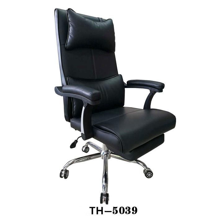 Wholesale Racing Seat Armrest for Leather Executive Office Chair with Footrest