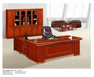 Luxury Office Table Modern Executive Desk MDF Furniture with Side Table (A-38)