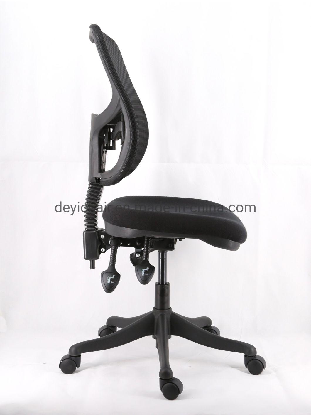 Lumbar Support Available Functional Mechanism Nylon Base Caster Mesh Fback Fabric Seat Compuer Office Chair