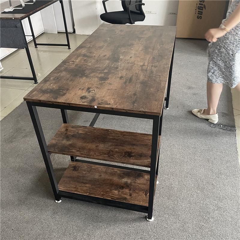 Rustic and Simple Detachable Study Room Office Laptop Desk 0312