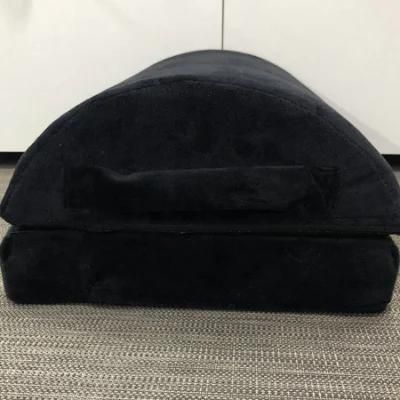 Znz Foot Rest Under The Desk Comfort Pillow and Cushion with Soft Fluffy and Amazingly Smooth Velvet Cover