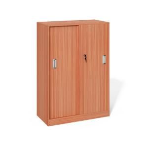 Guangzhou Factory Wooden Furniture File Cabinets with Sliding Doors