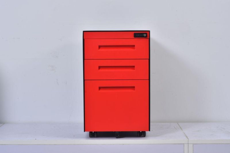 Hot Popular Cabinet for Office with Lock 3-Drawer