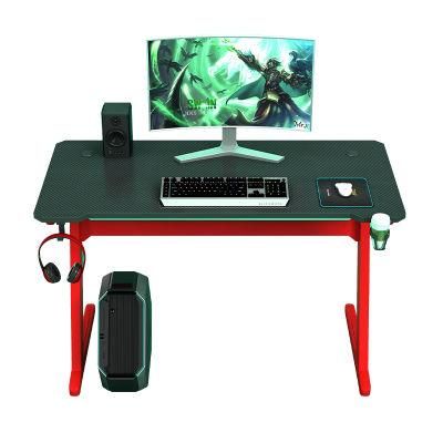Elites Modern Wooden Furniture PC Gaming Executive Desk E-Sports Table with RGB Light