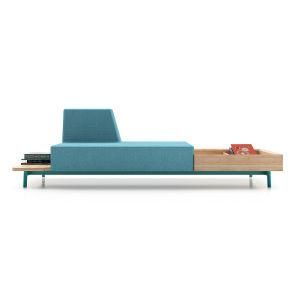 Waiting Room Modern Colorful Fabric Modular Sectional Furniture Office Reception Sofa