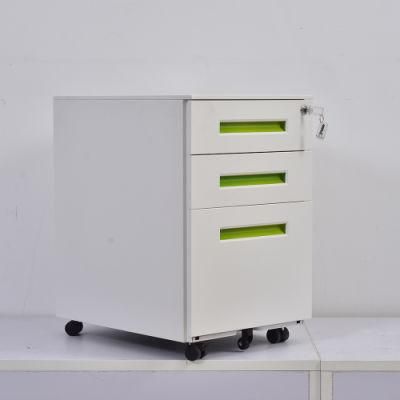 Modern Design Under Desk 3 Drawers Pedestal Cabinet