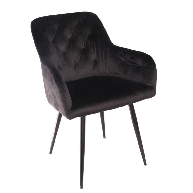 Velvet Chair Postmodern Nordic Style Classic Design Denmark Tradition Leisure Accent Single Sofa