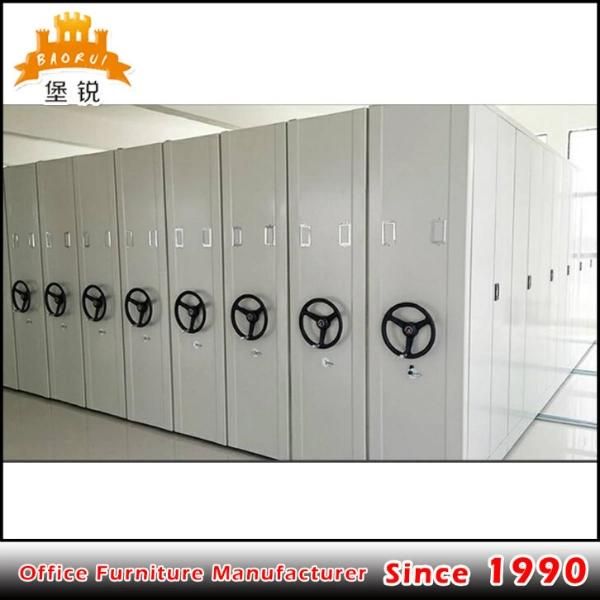 Metal Compactor Storage System Mobile Sliding Shelving Movable Steel Cabinet Filing Cabinet