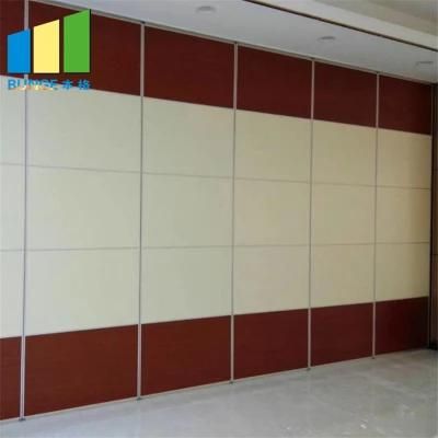 Soundproof Room Separation Movable Accordion Partitions of Boardroom