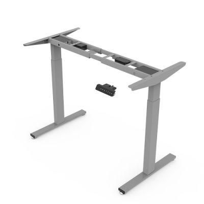 Modern Office Furniture Steel Iron Height Adjustable Ergonomic Computer Desk