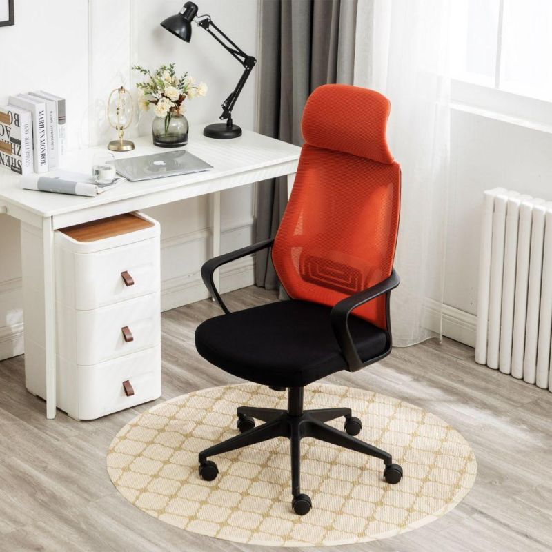 Office Executive Furniture MID-Back Back Swivel Fabric Mesh Office Chair Swivel with Wheels