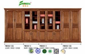 MDF High Quality Office Cabinet with Wood Veneer