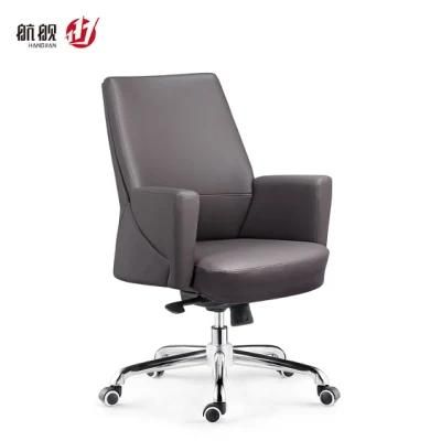 MID Back Leather Tilting Mechanism Executive Office Sofa Chair