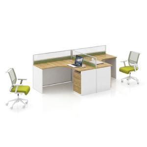 French Style Link Coworking Open Plan Office Workstation