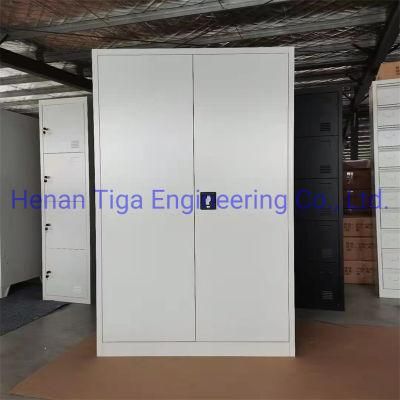 Office Furniture Glass-Frame Cabinet / Steel Cabinet Glass Door Metal Storage Cabinet