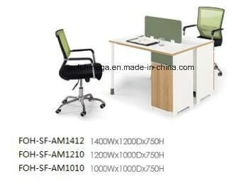 OEM 2 Person Workstation Desks with Desktop Divider