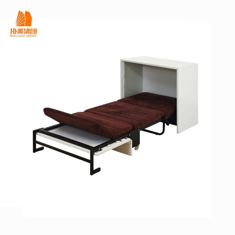 Integrated Filing Cabinet and Folding Bed. Integrated Office Furniture
