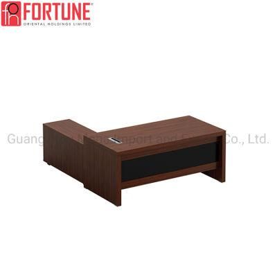 Manager Executive Office Table with Side Pedestal
