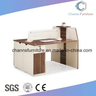 Modern Open Design Staff Table Wooden Workstation