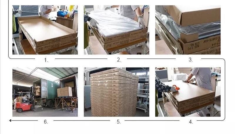 4-6 Person Linear Desk Cubicle Partitions Furniture Modular Office Workstations