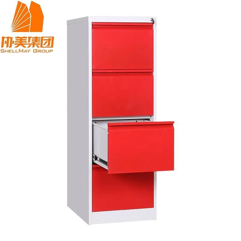 Colorful Unique Office Vertical File Cabinet with 4 Drawers