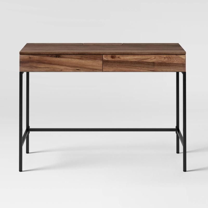 Nordic New Design Standing Wood Computer Desk