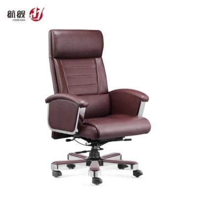 BIFMA Luxury Leather Office Furniture Big Size Boss Chair